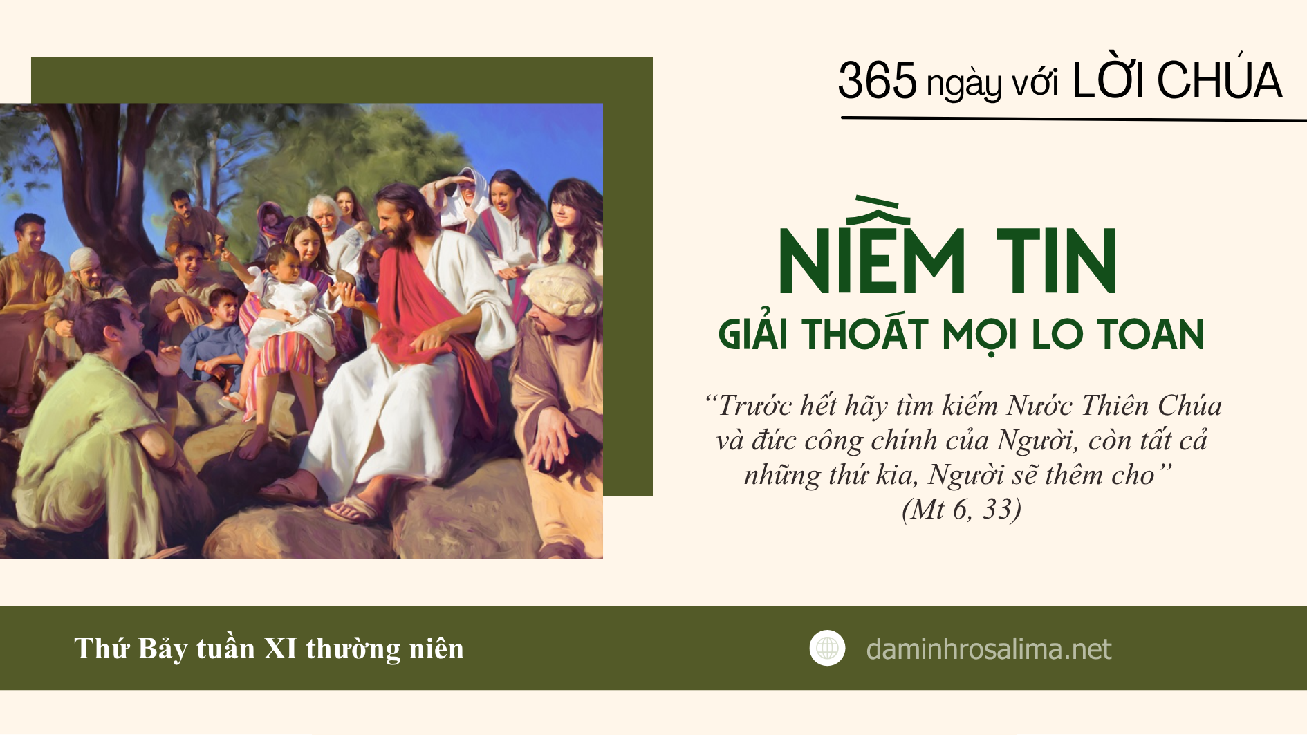 Thứ Bảy tuần XI Thường niên